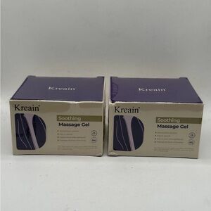 Kreain Soothing Massage Gel Joint pain Reliever Box 2Pk 100g each New sealed